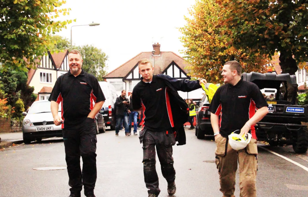DIY SOS 1 DIY SOS Red Van Plumbers