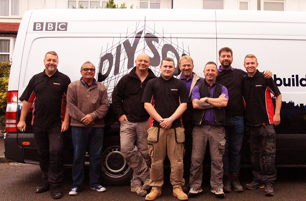 RED VAN PLUMBERS DIY SOS BBC gas engineer
