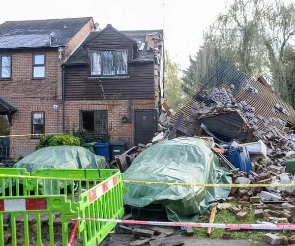 Gas Safety Advice -Gas Explosions and Fires - Photo of house in Bucks