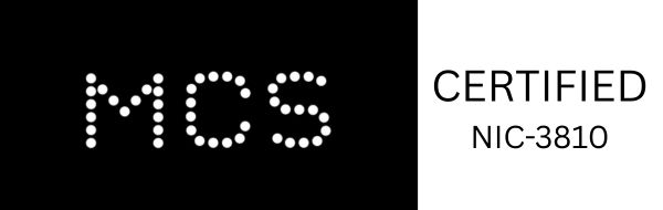 Logo of Red Van Plumber certified by MCS - NIC-3810