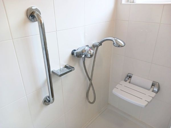 Bathroom Adaptation Marlow - The Red Van Plumbers Bathroom Installation for Elderly Homeowner in Marlow