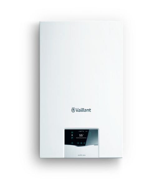 Vaillant combination boiler installed in a kitchen